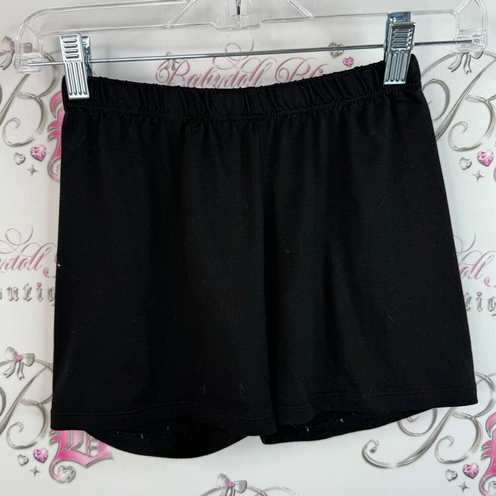 Urban kids shorts stretch Black Elastic-Waist Lounge Shorts - Picture 1 of 9